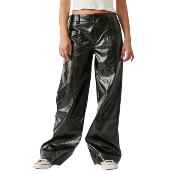 FREE PEOPLE STAR CROSSED LOVERS PANTS SIZE 0 MSRP $98.00 NWT - Picture 5 of 13